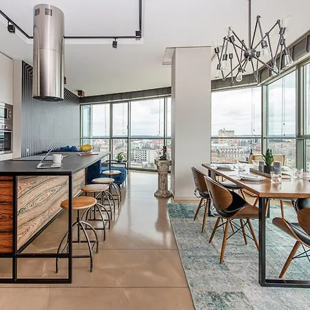 Cohost I 2bd Highrise Apt, W-balcony & Airconditioning, Great Views Vilnius