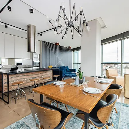 Cohost I 2bd Highrise Apt, W-balcony & Airconditioning, Great Views Apartment Vilnius