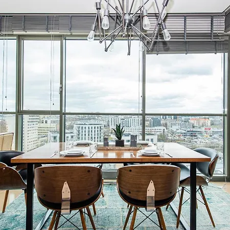 Cohost I 2bd Highrise Apt, W-balcony & Airconditioning, Great Views Apartment Vilnius