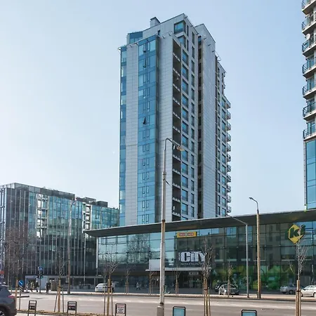 Cohost I 2bd Highrise Apt, W-balcony & Airconditioning, Great Views Vilnius