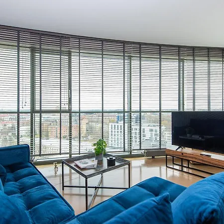 Cohost I 2bd Highrise Apt, W-balcony & Airconditioning, Great Views Apartment Vilnius